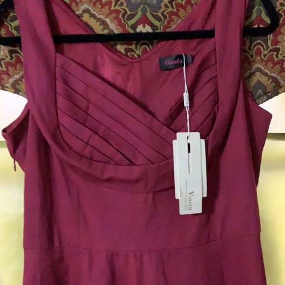 NWT Sexy Red Vianla Pinup Girl XL Dress - Picture 8 of 9